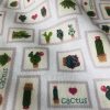 Mini Patch Pink Cactus Fabric Cacti Print Curtain Cotton Material Cute Thorn Heart Frame Jeans Light Upholstery 110"/280cm Extra Wide Canvas - Image 3