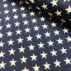 Christmas Stars Jacquard Double Face Gobelin Fabric Material for Curtains Home Decor Upholstery - 55"/140cm Wide - NAVY BLUE & WHITE - Image 2