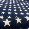 Christmas Stars Jacquard Double Face Gobelin Fabric Material for Curtains Home Decor Upholstery - 55"/140cm Wide - NAVY BLUE & WHITE - Image 4