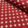 Christmas Stars Jacquard Double Face Gobelin Fabric Material for Curtains Home Decor Upholstery - 55"/140cm Wide - RED & WHITE - Image 3