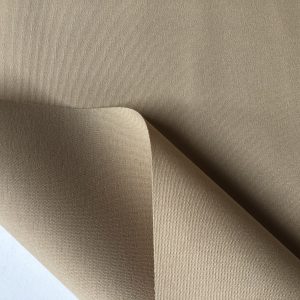 Beige Plain DRALON Outdoor Fabric Solid Acrylic Teflon Waterproof Upholstery Material For Cushion Gazebo Beach - 125"/320cm Wide