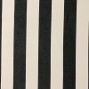 Black & White Striped DRALON Outdoor Fabric Acrylic Teflon Waterproof Upholstery Material For Cushion Gazebo Beach - 125"/320cm Wide - Image 3