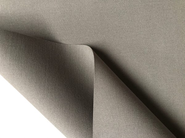 Light Grey Plain DRALON Outdoor Fabric Solid Acrylic Teflon Waterproof Upholstery Material For Cushion Gazebo Beach - 125"/320cm Wide
