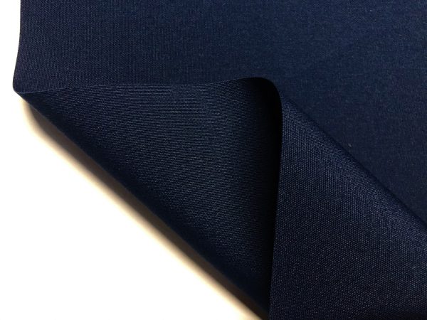 Navy Blue Plain DRALON Outdoor Fabric Solid Acrylic Teflon Waterproof Upholstery Material For Cushion Gazebo Beach - 63"/160cm Wide