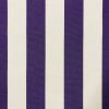 Purple & White Striped DRALON Outdoor Fabric Acrylic Teflon Waterproof Upholstery Material For Cushion Gazebo Beach - 125"/320cm Extra Wide