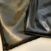 Lame Foil Disco Shiny Glitter Party Lightweight Fabric Sparkling 2 Way Stretch Material - 57"/146cm wide - Gold & Black - Image 2
