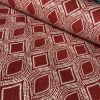 Art Deco Damask Rhombus Diamond Print Fabric Argyle Floral Cotton Material for Curtains Upholstery Home Decor - 55"/140cm wide - Image 13
