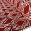 Art Deco Damask Rhombus Diamond Print Fabric Argyle Floral Cotton Material for Curtains Upholstery Home Decor - 55"/140cm wide - Image 11