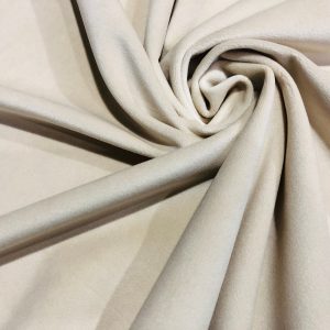 LUX Velvet Fabric Super Soft Strong Velour Material Home Decor Curtains Upholstery Dressmaking - 59"/150 cm Wide - CREAM