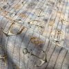 Nautical KNOTS Fabric Curtain Material for Dress Home Decor Curtain Upholstery Wooden Plank Anchor Print - 55"/ 140cm wide - Image 6