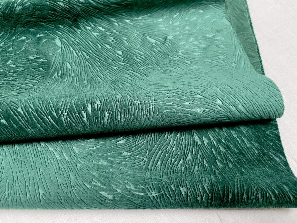 Embossed Velvet Fabric Super Soft Velour Material Home Decor Curtains Upholstery Dressmaking - 59 "/ 150 cm Wide - Image 14