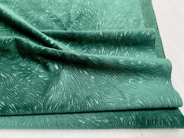 Embossed Velvet Fabric Super Soft Velour Material Home Decor Curtains Upholstery Dressmaking - 59 "/ 150 cm Wide - Image 13