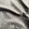 Embossed Velvet Fabric Super Soft Velour Material Home Decor Curtains Upholstery Dressmaking - 59 "/ 150 cm Wide - CHARCOAL GREY
