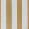 Beige & White Striped DRALON Outdoor Fabric Acrylic Teflon Waterproof Upholstery Material For Cushion Gazebo Beach - 63"/160cm Wide - Image 3