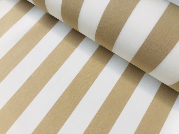 Striped DRALON Outdoor Fabric Solid Acrylic Teflon Waterproof Upholstery Material For Cushion Gazebo Beach - 125"/320cm Wide - Image 15