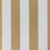 Beige & White Striped DRALON Outdoor Fabric Acrylic Teflon Waterproof Upholstery Material For Cushion Gazebo Beach - 125"/320cm Extra Wide - Image 3