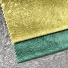 Embossed Velvet Fabric Super Soft Velour Material Home Decor Curtains Upholstery Dressmaking - 59 "/ 150 cm Wide - KHAKI GREEN - Image 2