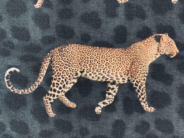 Leopard Parade DRALON Outdoor Fabric Digital Print Acrylic Teflon Waterproof Upholstery Material For Cushion Gazebo Beach - 55"/140cm Wide - Image 2