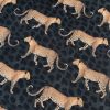 Leopard Parade DRALON Outdoor Fabric Digital Print Acrylic Teflon Waterproof Upholstery Material For Cushion Gazebo Beach - 55"/140cm Wide - Image 3