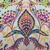 Prussian Paisley Fabric Pastel Floral Easter Material Home Decor Curtain Upholstery 140cm or 55" wide - Multicoloured - Image 2