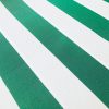 Emerald Green & White Striped DRALON Outdoor Fabric Acrylic Teflon Waterproof Upholstery Material For Cushion Gazebo Beach - 125"/320cm Wide - Image 2