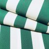 Emerald Green & White Striped DRALON Outdoor Fabric Acrylic Teflon Waterproof Upholstery Material For Cushion Gazebo Beach - 125"/320cm Wide - Image 3