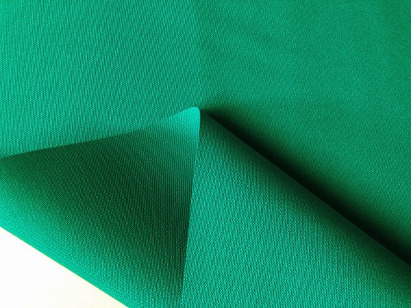 Emerald Green Plain DRALON Outdoor Fabric Solid Acrylic Teflon Waterproof Upholstery Material For Cushion Gazebo Beach - 125"/320cm Wide
