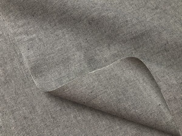 Linen Look Plain Culla Fabric Furnishing Curtain Upholstery Dressmaking Cotton Material 55"/140cm Wide Canvas - GREY