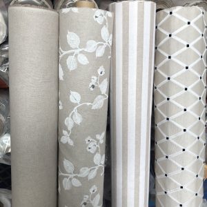 Linen Look NATURAL MIX & MATCH Culla Collection Fabric Furnishing Curtain Upholstery Dressmaking Cotton Material 55"/140cm Wide Canvas