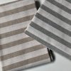 Linen Look White STRIPES Culla Fabric Furnishing Curtain Upholstery Dressmaking Cotton Material 110″/280cm EXTRA Wide Canvas - NATURAL - Image 6