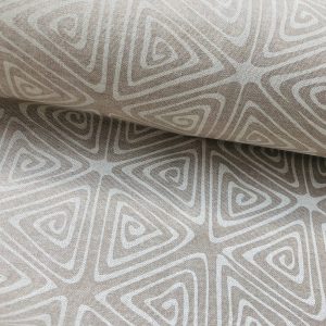 Maya TRIANGLES Tribal Indian Pattern Mexican Aztec Ornament Ethnic Fabric Geometric Print Furnishing Upholstery Material 55"/140cm Wide