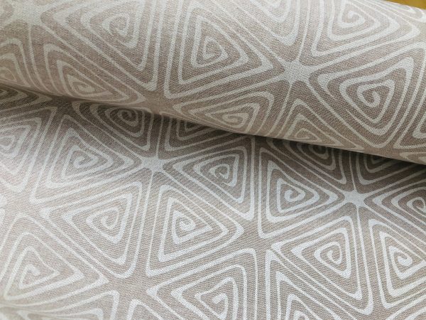 Maya TRIANGLES Tribal Indian Pattern Mexican Aztec Ornament Ethnic Fabric Geometric Print Furnishing Upholstery Material 55"/140cm Wide