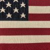 UK & USA Banner  Retro Flag Linen Look Heavy Jacquard Gobelin Upholstery Cotton Cushion Panel Fabric - Sold By The Panel - Image 5