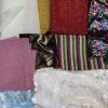2kg Fabric Scrap Bundle, Textile Remnants, Material Bolt Ends, Cloth MIX (cath kidston, timeless treasures etc) - Image 6