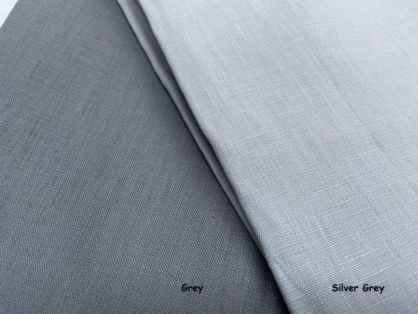 Pure Plain Soft 100% Linen Fabric Material Lightweight Linens for home decor, bedding, clothes, curtains - 140cm wide - Image 8