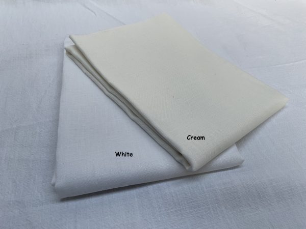 Pure Plain Soft 100% Linen Fabric Material Lightweight Linens for home decor, bedding, clothes, curtains - 140cm wide - Image 9