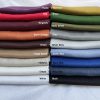 Pure Plain Soft Linen Fabric Material -  100% Linens Textile for Home Decor, Curtains, Clothes - 140cm wide - Plain BLACK - Image 6