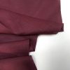 Pure Plain Soft Linen Fabric Material -  100% Linens Textile for Home Decor, Curtains, Clothes - 140cm wide - Plain BURGUNDY Red - Image 2