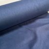 Pure Plain Soft Linen Fabric Material -  100% Linen for Home Decor, Curtains, Clothes - 140cm wide - Plain Navy Blue