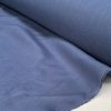 Pure Plain Soft Linen Fabric Material -  100% Linen for Home Decor, Curtains, Clothes - 140cm wide - Plain Navy Blue - Image 2