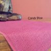 CANDY PINK Rustic Burlap Jute Runners For Events, Weddings, Home - Jute Hessian Table Runner - 12'' or 30cm wide