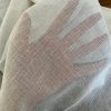 CREAM Inbetween Voile Tulle Organza Fabric Linen Look Sheer Curtains Net With Lead Cord Weight Base - 280cm EXTRA Wide - Image 2