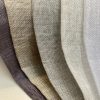 Extra Wide 100% Linen Fabric - Soft Linen Material for Home Decor, Curtains, Clothes - 118"/ 300cm wide - Plain GREY PLUM - Image 5