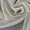 Inbetween Voile Tulle Organza Fabric Linen Look Sheer Curtains Net With Lead Cord Weight Base Solid Plain Colour - 280cm EXTRA Wide - Image 4