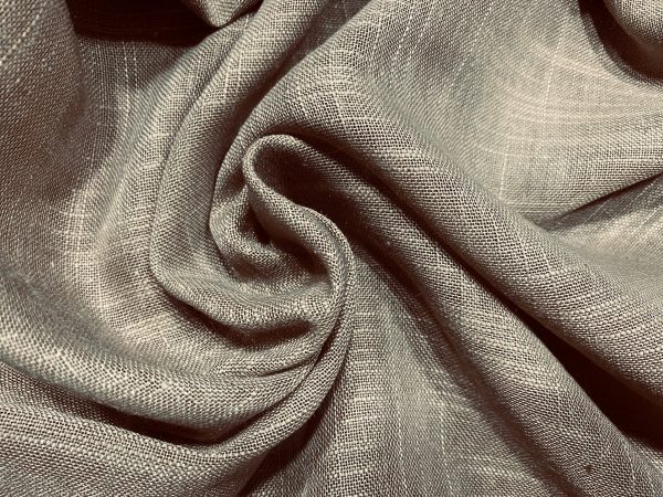 Inbetween Voile Tulle Organza Fabric Linen Look Sheer Curtains Net With Lead Cord Weight Base Solid Plain Colour - 280cm EXTRA Wide - Image 8