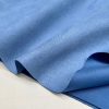 Blue BLACKOUT Faux Suede Polyester Fabric For Curtains Upholstery Material - 110"/280cm EXTRA Wide