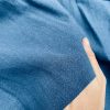 Navy Blue Stone Washed Pure Plain Linen Fabric Material - 100% Linens Home Decor Bedding Clothes Curtains - 55" 140cm Wide