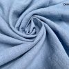 Denim Blue Stone Washed Pure Plain Linen Fabric Material - 100% Linens Home Decor Bedding Clothes Curtains - 55" 140cm Wide - Image 2