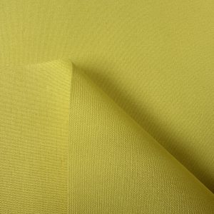 Yellow Plain DRALON Outdoor Fabric Solid Acrylic Teflon Waterproof Upholstery Material For Cushion Gazebo Beach - 125"/320cm Extra Wide