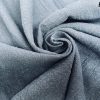 Black Stone Washed Pure Plain Linen Fabric Material - 100% Linens Home Decor Bedding Clothes Curtains - 55" 140cm Wide - Image 2
